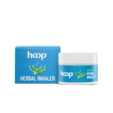 hoop Herbal Inhaler Soothes For Motion Discomfort, Cold, Stuffy Nose