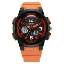 Zoop Men Black Dial Polycarbonate Strap Analog & Digital Watch - 26026PP05W (M)