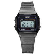 Zoop Unisex Clear Series Black Dial Polycarbonate Strap Digital Watch - 16049PP01 (M)