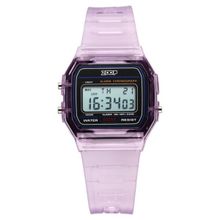 Zoop Unisex Clear Series Black Dial Polycarbonate Strap Digital Watch - 16049PP05 (M)