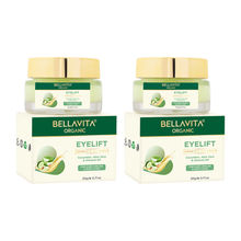 Bella Vita Organic Eyelift Under Eye Cream Gel for Dark Circles - Pack of 2