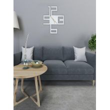 Homearte White Marble Numerical Design Wall Clock