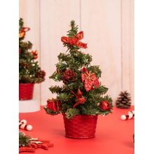 THE ZAPPY BOX Red Mini Christmas Pot