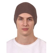 Calvadoss Men Self Design Khaki Beanie