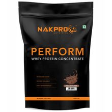 NAKPRO Perform Whey Protein Concentrate Supplement Powder - Chocolate Flavour