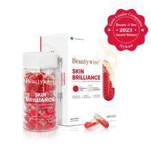 Beautywise Skin Brilliance - 500mg Glutathione & NAC in EPO - Dual-Action Capsules