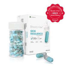 Beautywise Skin Resilience - Ceramides & Hyaluronic Acid in Omega-3 - Dual-Action Capsules