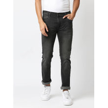 Pepe Jeans Men Vapour Mid Waist Light Fade Black Jeans