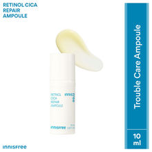 Innisfree Retinol Cica Repair Ampoule With Hyaluronic Acid, Reduces Skin Blemishes - Sensitive Skin