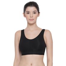 Lux Lyra 531 Black Premium Cotton Sports Bras