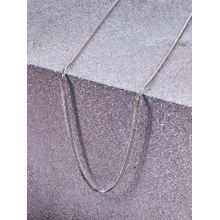 Salty Alpha Men Round Snake Silver Chain