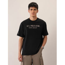 U.S. Polo Assn. Denim Co. Men'S Brand Printed Oversized Fit T-Shirt