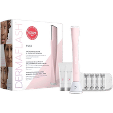 DERMAFLASH Luxe Anti-Aging, Exfoliation, Hair Removal Device, Icy Pink-Icy Pink
