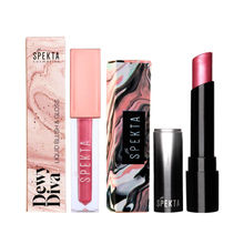 Spekta Cosmetics Lipstick and Blush Combo Pack - 502 Menace and 303 Baby Face