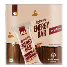 MuscleBlaze Energy Bar - Pack Nutty Delight (pack Of 6)