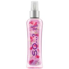 SO... Fragrance Sweet Pea Body Body Mist Fragrance Spray For Her
