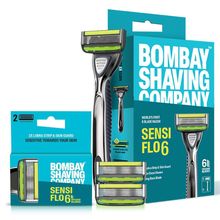 Bombay Shaving Company Sensi Flo 6 Razor Value Pack
