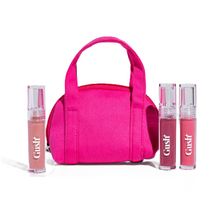Gush Beauty Lip Service - Glaze Lip Oil Gloss 3-In-1 Gift Set For Women