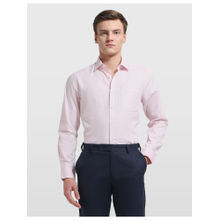 Arrow Mens Liberty Classic Fit Textured Ceremony Pink Formal Shirt
