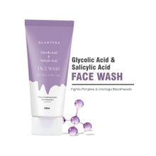 Glamveda Glycolic Acid & Salicylic Acid Anti Acne & Pore Care Face Wash