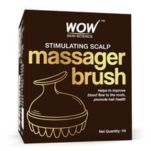 WOW Skin Science Stimulating Scalp Massager Brush