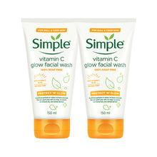 Simple Vitamin C Facial Wash (Pack Of 2)