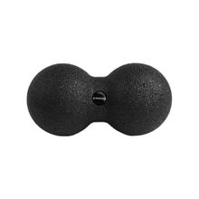 Strauss Light Weight Dual Yoga Massage Ball (Black)