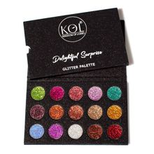 Kingdom Of Lashes Delightful Surprise X15 Pressed Glitter Eyeshadow Palette