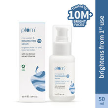 Plum 10% Niacinamide Brightening Face Serum With Rice Water, Fades Acne Marks, For Oily To Dry Skin