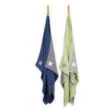 Doctor Towels Multi-Color Banana Double Cloth Medium Bath Towel Pack of 2