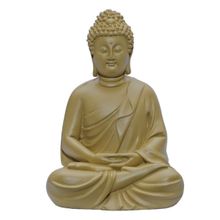 Ashnam Small Meditating Buddha Beige