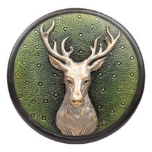 Ashnam Deer Head Decorative Wall Art Multicolor