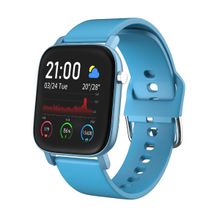 AQFIT W11 Smartwatch IP68 Waterproof, 1.4" Screen Display, Upto 10 Days Battery Life (Power Blue)