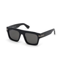 Tom Ford Eyewear Black Metal Sunglasses FT0711 53 01A