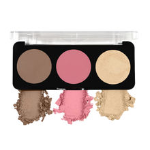 Swiss Beauty Cheek-A-Boo 3 In One Blushe Contour And Highlighter