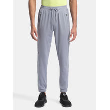 Jockey MV12 Men Microfiber Elastane Active Wear Active Wear Joggers - CP Grey