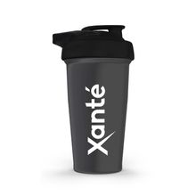 Xante Tornado Bpa-free Protein Shaker Bottle & Stainless Steel Ball Shaker (Black)