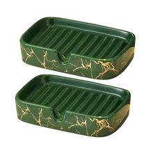 USHA SHRIRAM Soap Case Green (Pack of 2)