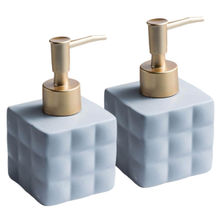 USHA SHRIRAM 220ml Soap Dispenser Grey (Pack of 2)