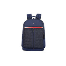 Tommy Hilfiger Dante Unisex Laptop Backpack Branding Print 18 Inch Navy Blue 8903496175691