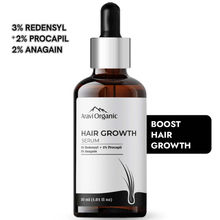 Aravi Organic Hair Growth Serum With 3% Redensyl, Anagain & Procapil - For Hair Fall Control