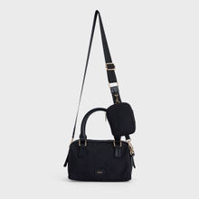 IYKYK by Nykaa Fashion Black Solid Detachable Pouch Sling Bag