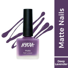 Nykaa Matte Nail Enamel Polish - Lavender Gelato 110