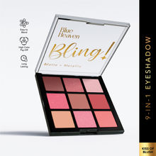 Blue Heaven Bling 9 In 1 Eyeshadow Palette