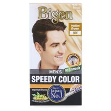 Bigen Men's Speedy Hair Color- Medium Brown 105 (Brown)