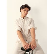 THE BEAR HOUSE Brown Cotton Printed Shirt