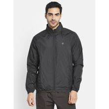 METTLE Men Black Sporty Jacket