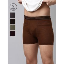 Dixcy Scott Josh Men Solid Trunks (Pack of 5)