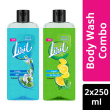 Liril Lemon And Tea Tree Oil And Cooling Mint Body Wash Combo