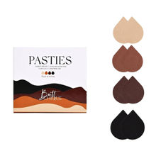 ButtChique Sand Pasties Stick On Pasties For Complete Coverage (Pack of 8)